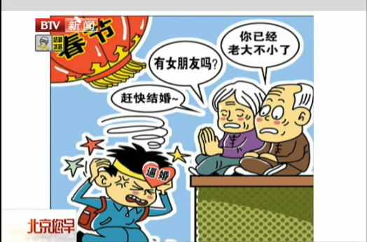 党报关注剩男剩女问题:节假日变成逼婚日相亲日