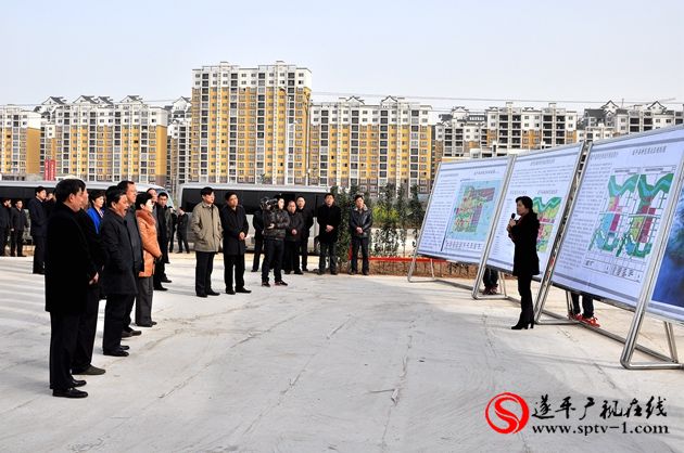 市长武国定深入遂平观摩城市建设