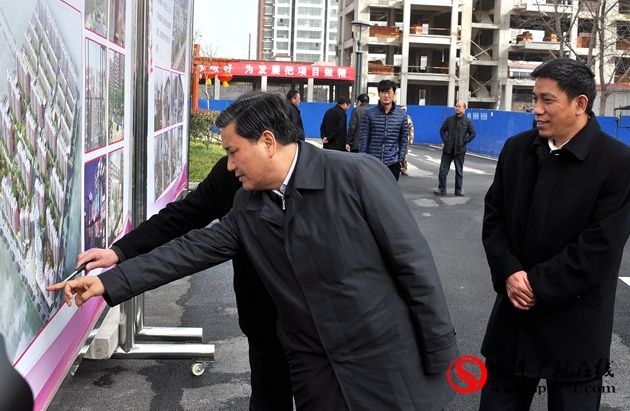 市长武国定深入遂平观摩城市建设