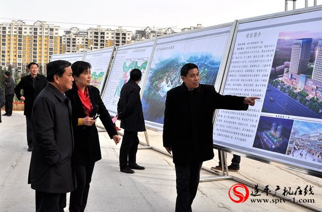 市长武国定深入遂平观摩城市建设