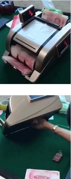 看骗人的点钞机如何吞钱