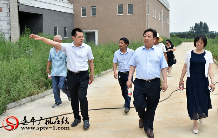 中共河南省委党校常务副校长,党组书记焦国栋到我县新